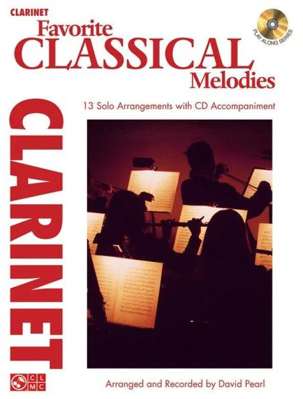 Favorite Classical Melodies (noty na klarinet) (+audio) Jen Po Omezenou Doba
