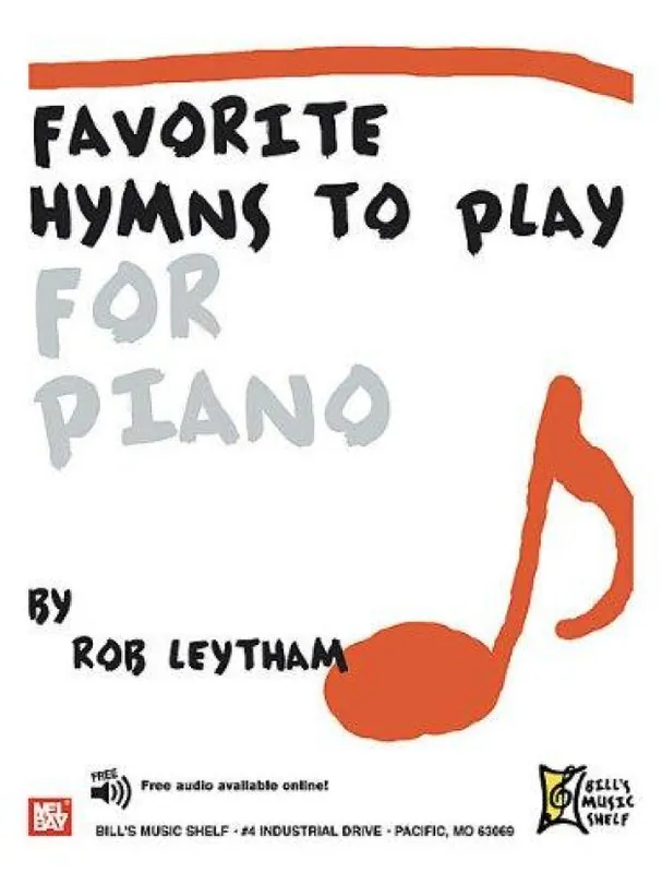 Nová Kolekce Favorite Hymns to Play for Piano (noty na klavír)