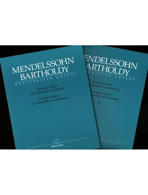 Nejlepší Volba Felix Mendelssohn Complete Works 1 & 2 (noty na violoncello, klavír)