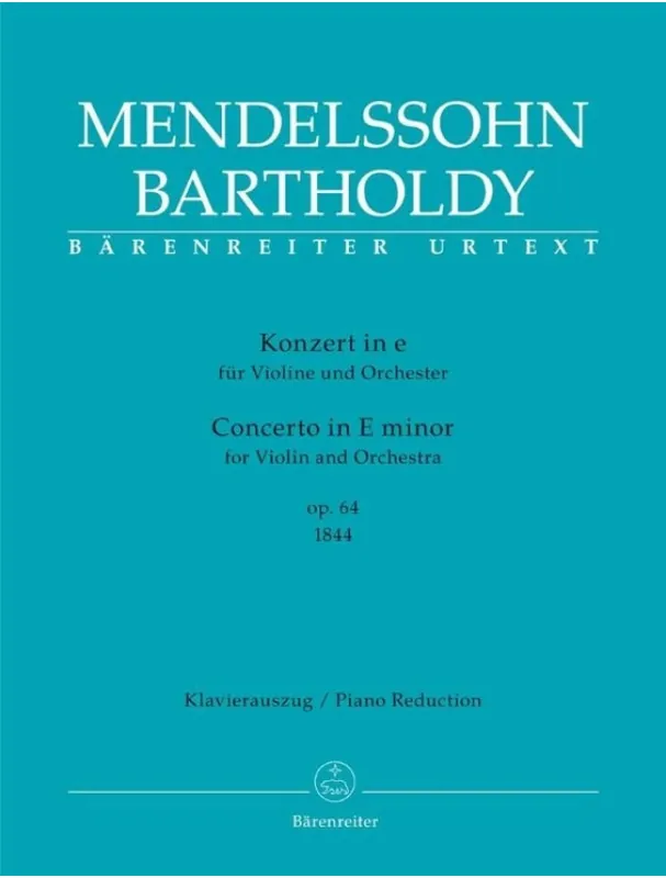 Must-Have Felix Mendelssohn Konzert e-Moll op. 64 (noty pro housle, klavír)