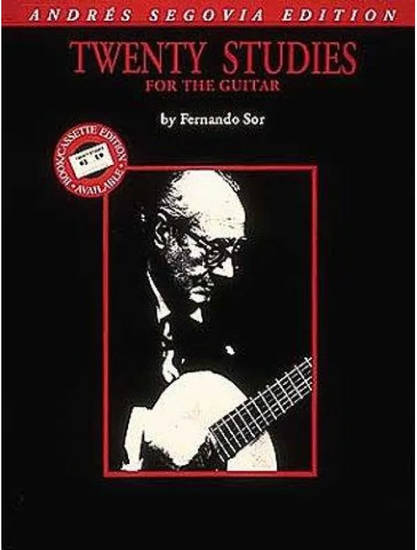 Fernando Sor Twenty Studies For Guitar (noty na kytaru) Hit Sezóny