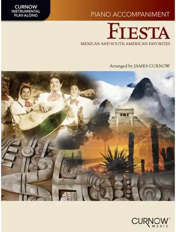 Fiesta - Mexican and South American Favorites (noty, klavírní doprovody)(+audio) Expresní Doručení