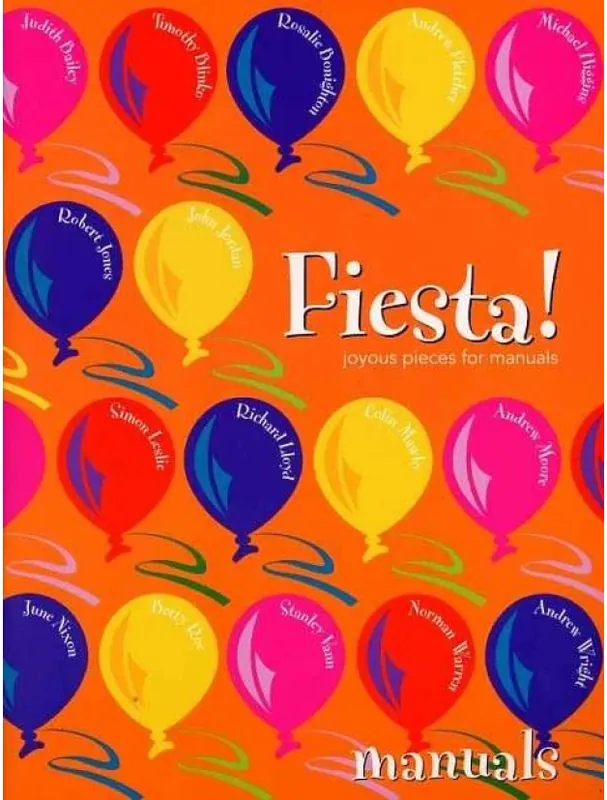 Fiesta! Joyous pieces for manuals (noty na varhany) Dokud Zásoby Vydrží