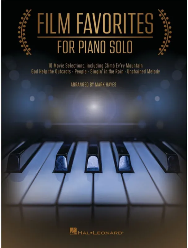 Film Favorites for Piano Solo (noty na klavír) Autentický