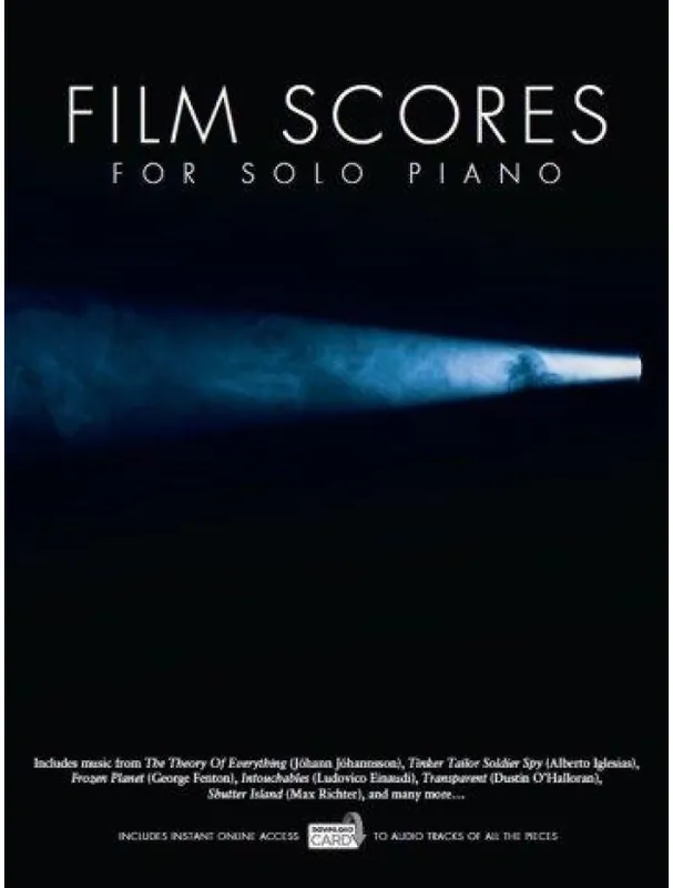 Nejprodávanější Film Scores For Solo Piano (noty na sólo klavír) (+audio)