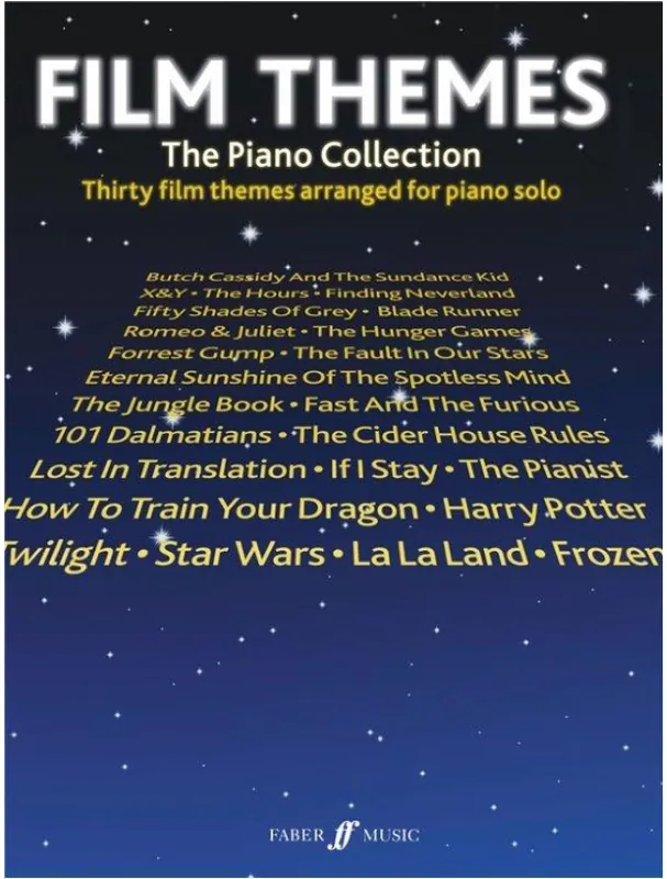 Víkendová Akce Film Themes The Piano Collection (noty na sólo klavír)