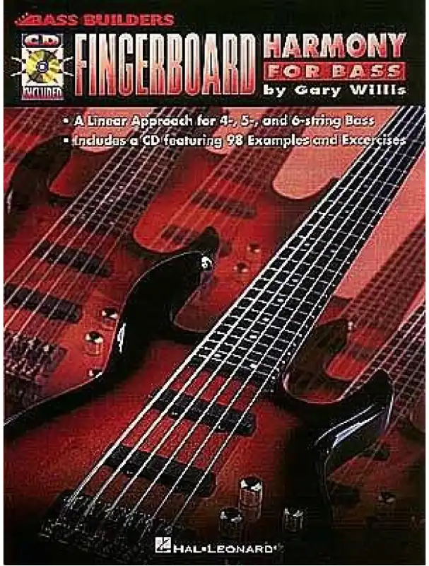 Fingerboard Harmony For Bass Bass Builders (noty na baskytaru) (+audio) Zlevněný