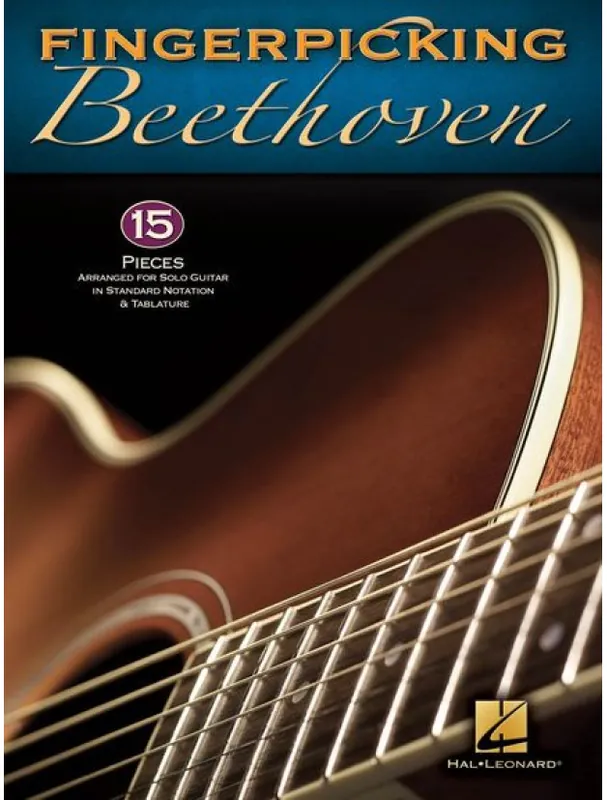 Jen Po Omezenou Doba Fingerpicking Beethoven (noty, tabulatury na kytaru)