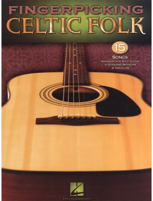 Nová Kolekce Fingerpicking Celtic Folk (noty, tabulatury na kytaru)