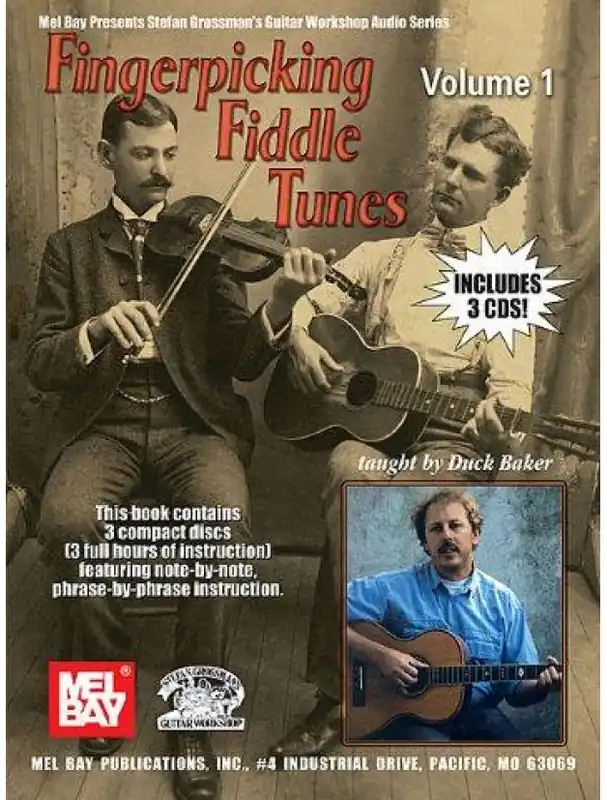 Fingerpicking Fiddle Tunes - Volume 1 (noty, tabulatury na kytaru) (+audio) Bezpečná Platba