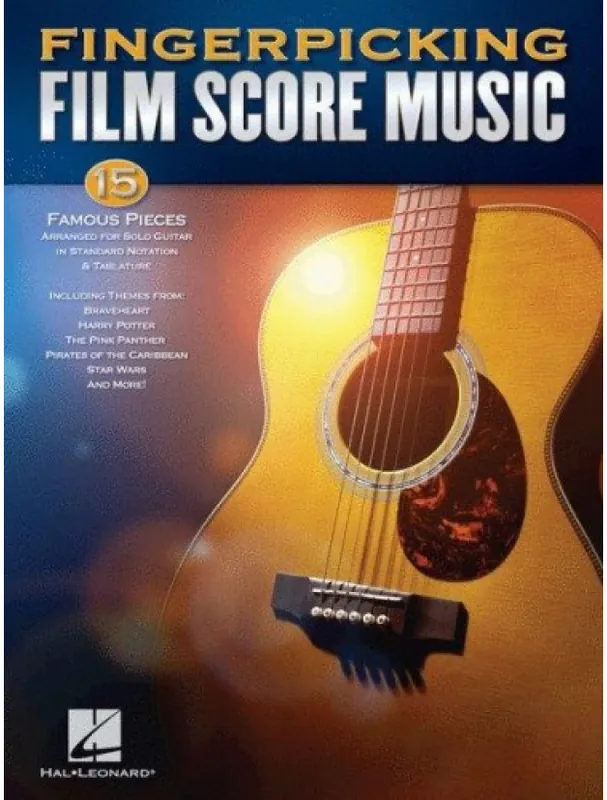 Fingerpicking Film Score Music (noty, tabulatury na kytaru) Cenový Hit