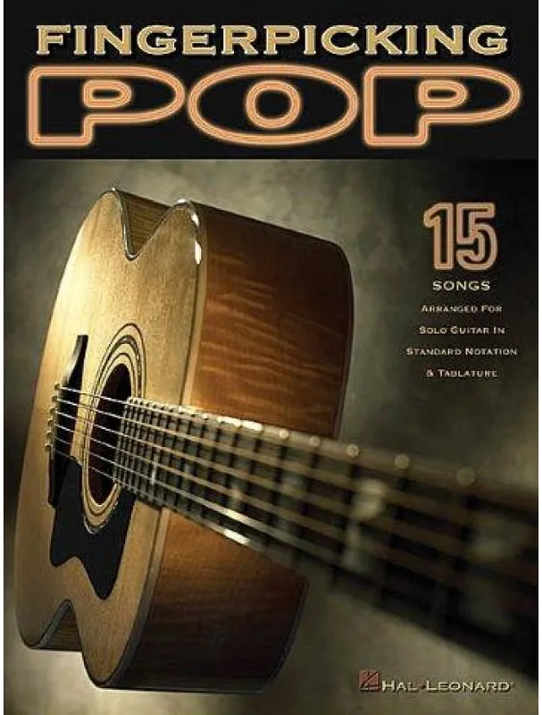 Oblíbený Fingerpicking Pop 15 Songs Arranged For Solo Guitar (noty, tabulatury na kytaru)