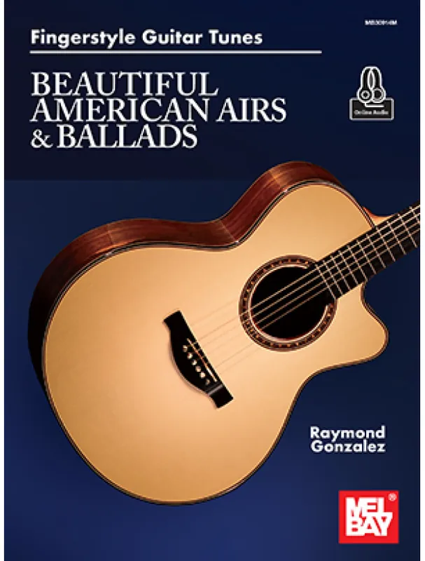Fingerstyle Guitar Tunes Beautiful American Airs & Ballads (noty, tabulatury na kytaru) Vrácení Zdarma