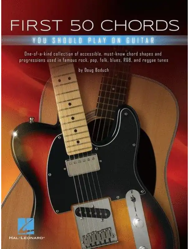 Super Cena First 50 Chords You Should Play on Guitar (akordy na kytaru)