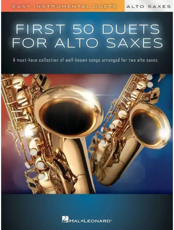 Originální First 50 Duets for Alto Saxes (noty na altsaxofon)
