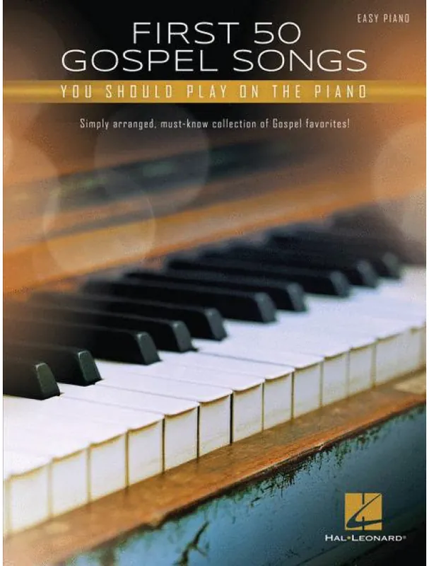 Nejlepší Cena First 50 Gospel Songs You Should Play on Piano (noty na klavír)