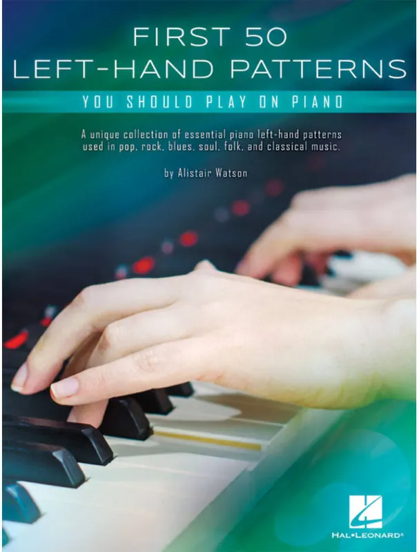 First 50 Left-Hand Patterns You Should Play on Piano (noty na klavír) Autentický