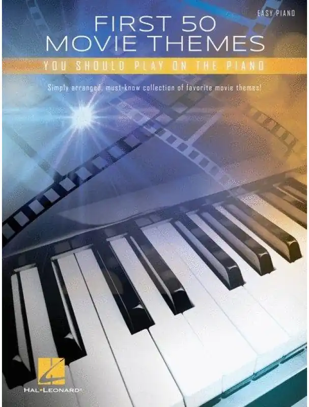 Výprodej First 50 Movie Themes You Should Play on Piano (noty na snadný klavír)