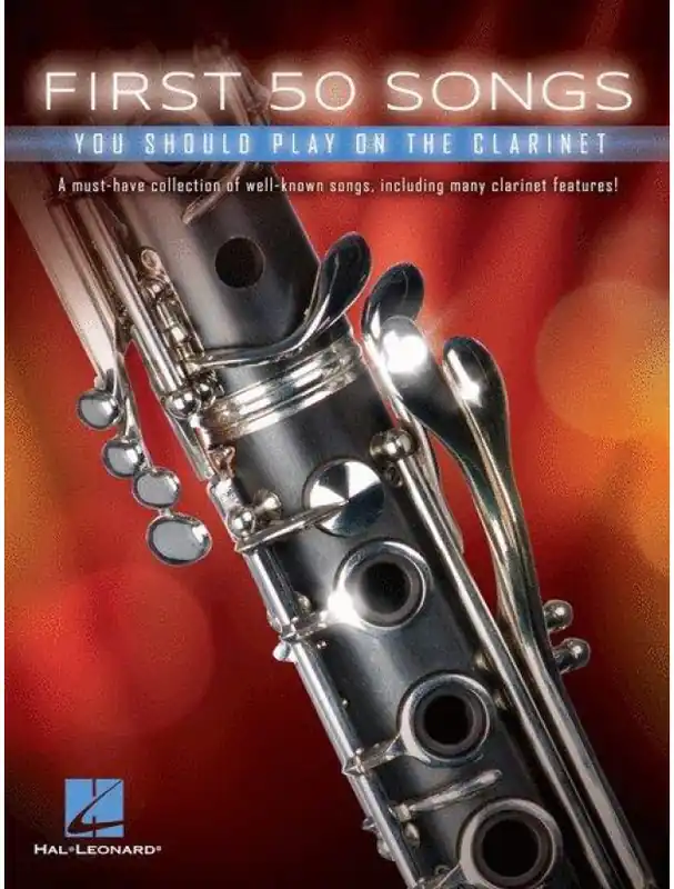 Nízká Cena First 50 Songs You Should Play On The Clarinet (noty na klarinet)