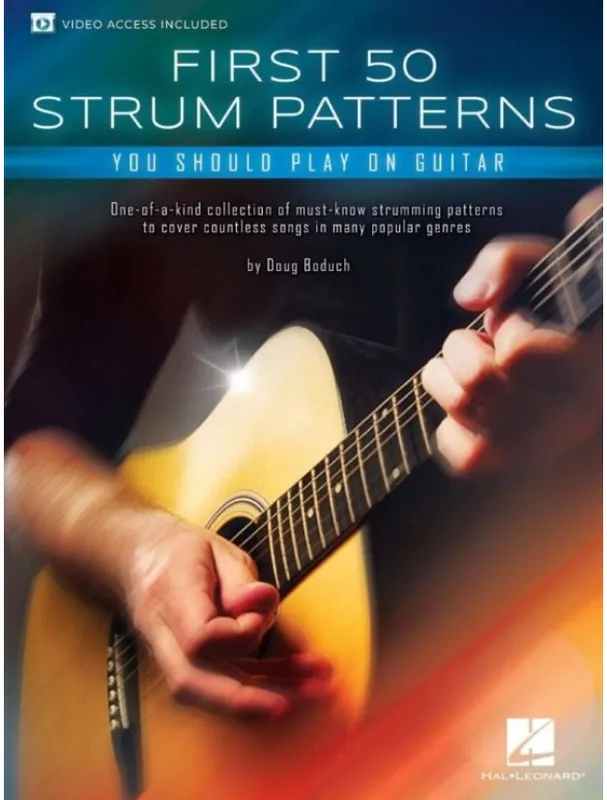 First 50 Strum Patterns You Should Play on Guitar (noty, tabulatury na kytaru)(+video) Nakupujte Hned