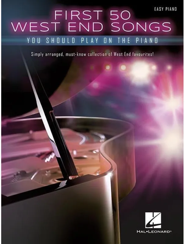 First 50 West End Songs You Should Play on the Piano (noty na snadný klavír) Bezpečná Platba