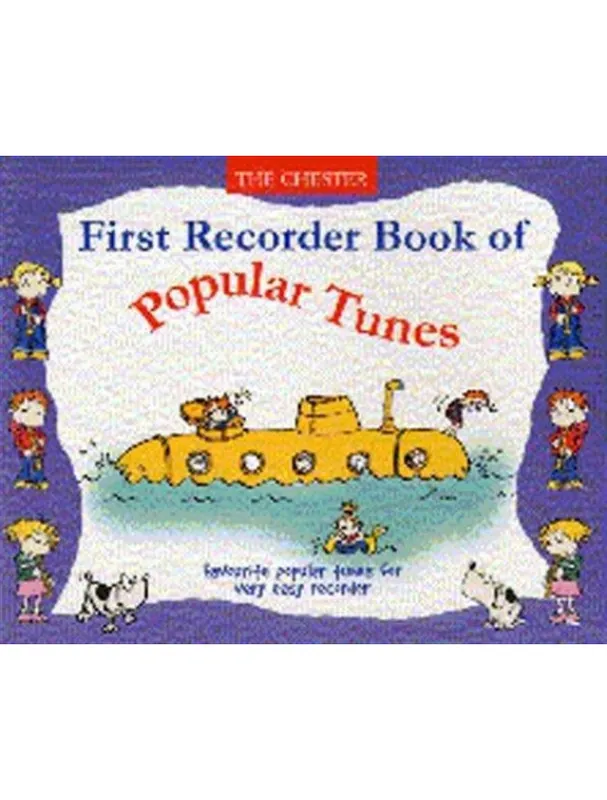 Přímo Od Výrobce First Recorder Book Of Popular Tunes (noty na zobcovou flétnu)