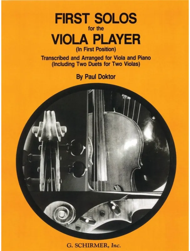 Výprodej First Solos for the Viola Player (noty na violu, klavír)