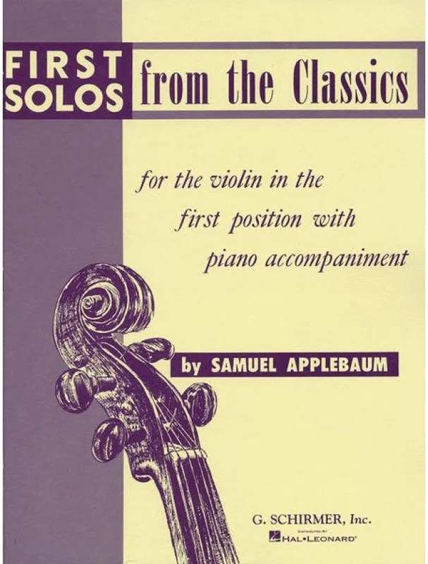 Ihned K Objednání First Solos from the Classics (noty na housle, klavír)