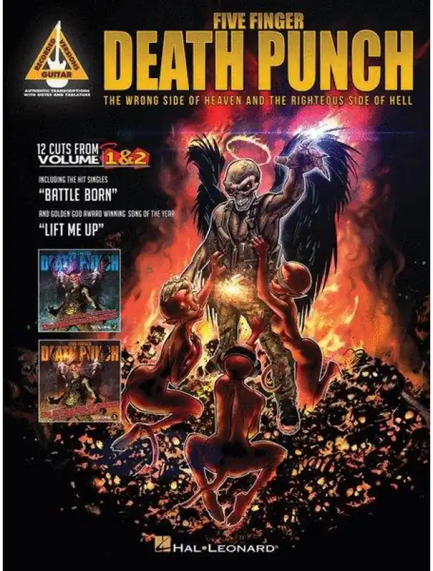 Five Finger Death Punch The Wrong Side of Heaven and the Righteous Side of Hell (noty, tabulatury na kytaru) Nejprodávanější