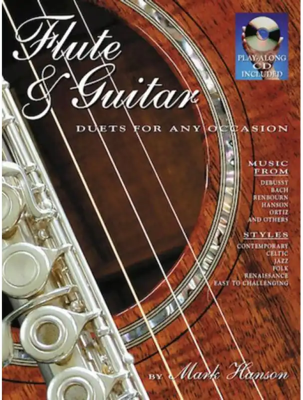 Nová Kolekce Flute And Guitar Duets For Any Occasion (noty na příčnou flétnu, tabulatury na kytaru) (+audio)