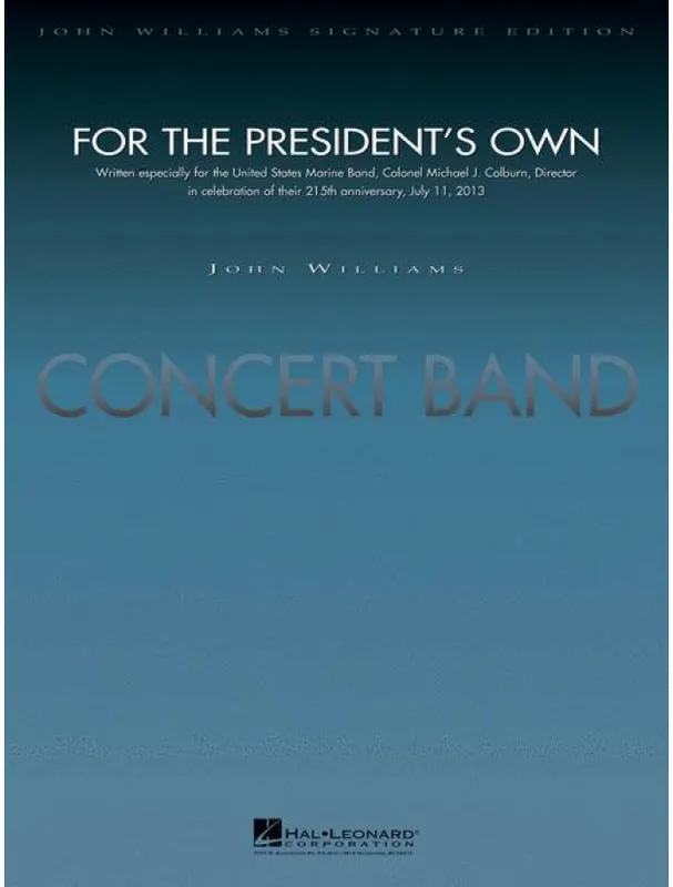 Horká Nabídka For The President‘s Own (noty pro koncertní orchestr, party, partitura)