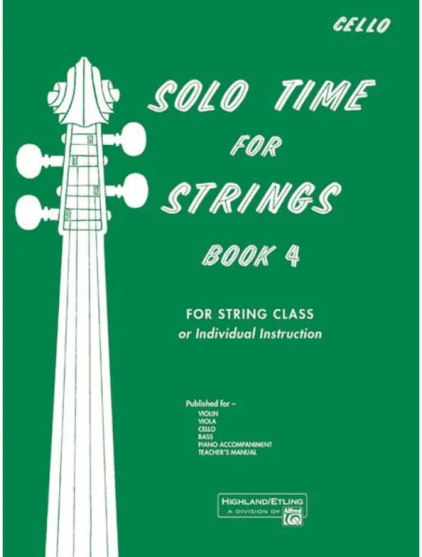 Forest Etling Solo Time for Strings 4 (noty na violoncello) Novinka