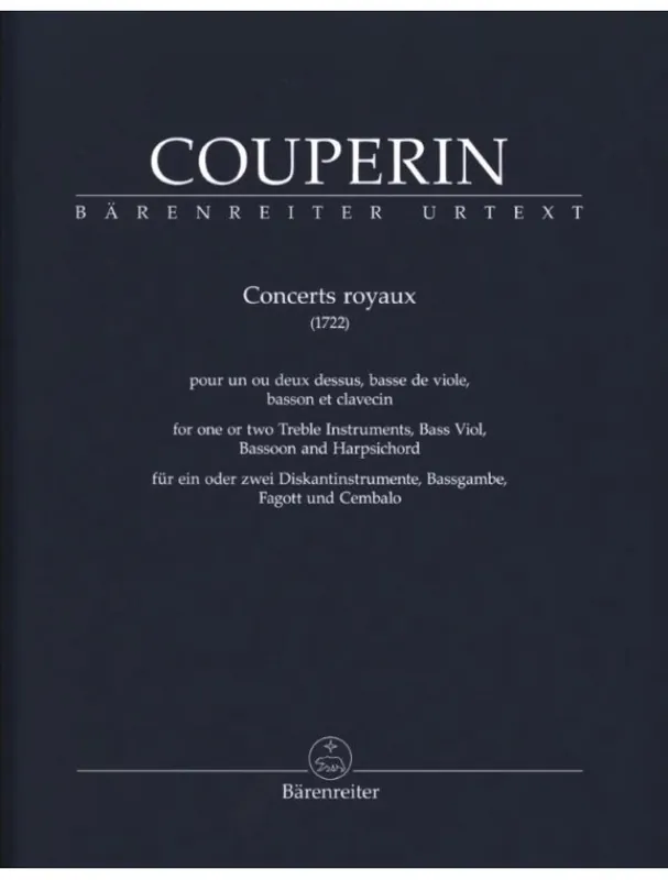 Francois Couperin Concerts Royaux (noty, party, partitura) Must-Have