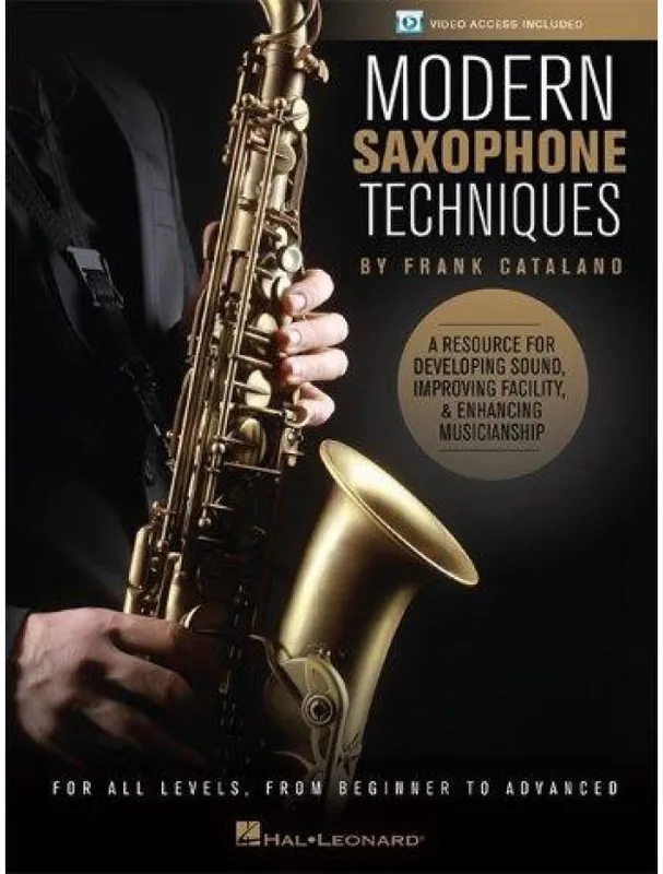 Frank Catalano Modern Saxophone Techniques (noty na saxofon) (+video) Časově Omezené