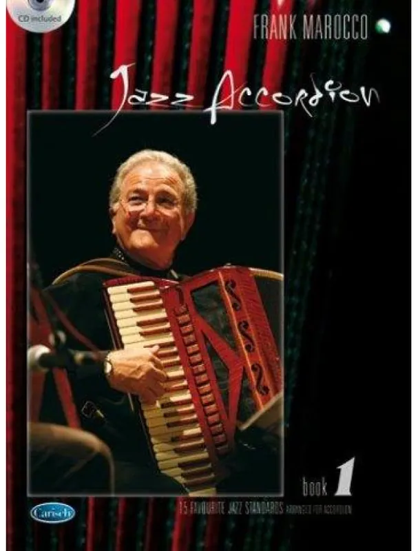 Originální Frank Marocco Jazz Accordeon Volume 1 (noty na akordeon) (+audio)
