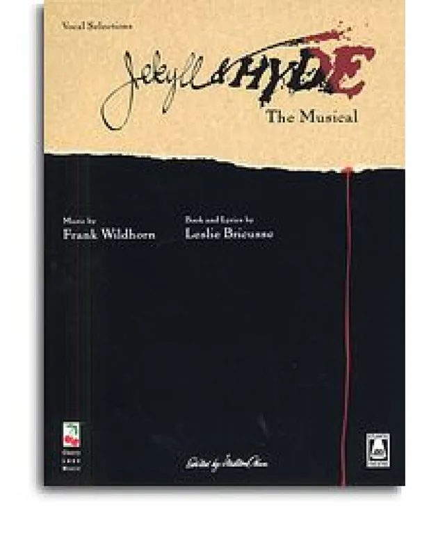 Rychlé Dodání Frank Wildhorn Jekyll And Hyde The Musical - Vocal Selections (noty, klavír, zpěv, kytara, akordy)