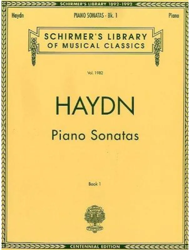 Ověřený Franz Joseph Haydn Complete Piano Sonatas Book 1 (noty na sólo klavír)