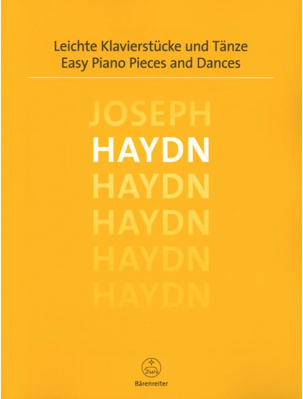 Omezená Nabídka Franz Joseph Haydn Easy Piano Pieces and Dances (noty na klavír)