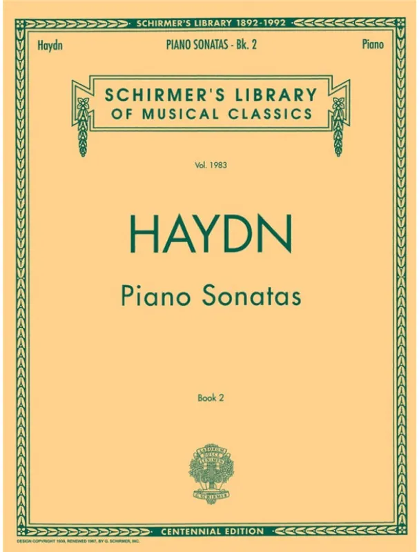 Franz Joseph Haydn Piano Sonatas 2 (noty na klavír) Dokud Zásoby Vydrží