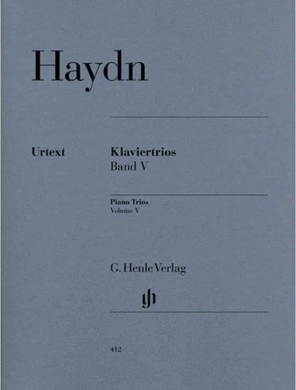 Franz Joseph Haydn Piano Trios Volume V (noty na housle, violoncello, klavír) Pouze Dnes