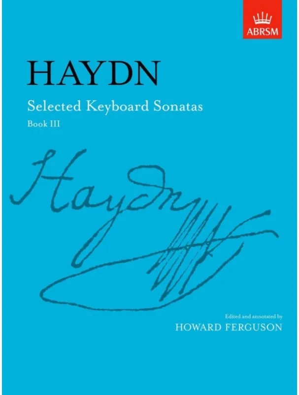 Tovární Cena Franz Joseph Haydn Selected Keyboard Sonatas Book III (noty na klavír)