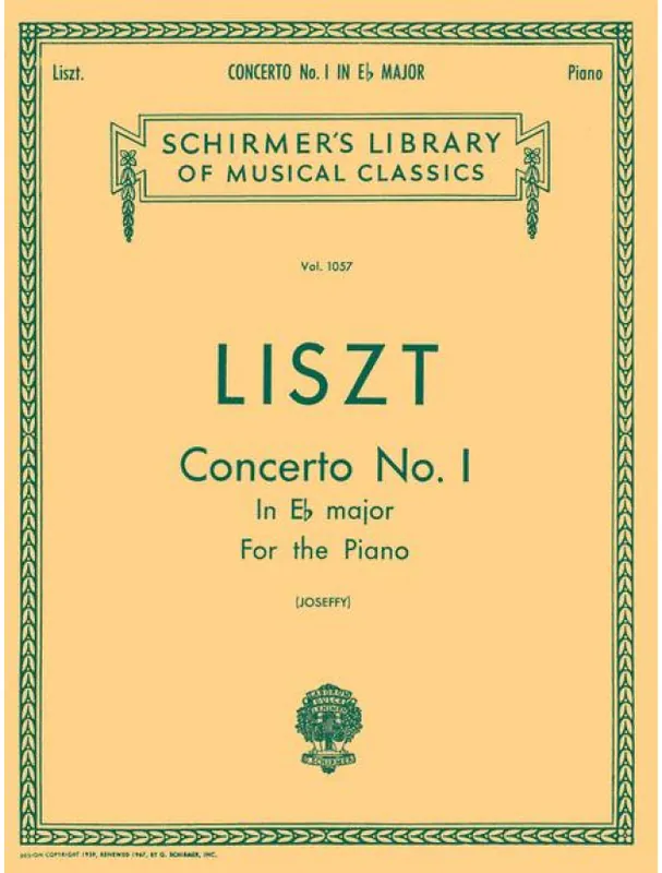 Franz Liszt Concerto No. 1 in Eb (noty na čtyřruční klavír) Objednat Nyní