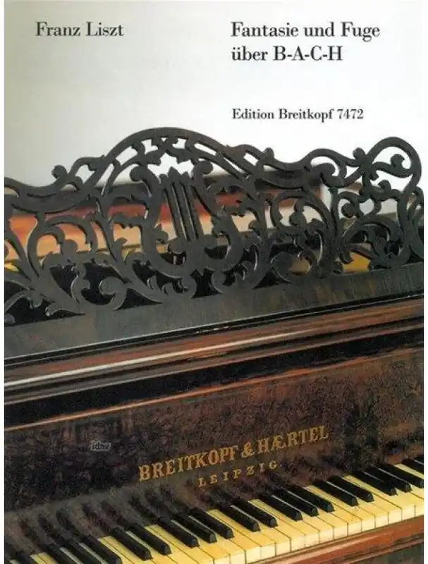 Akční Nabídka Franz Liszt Fantasie und Fuge über B-A-C-H (noty na klavír)