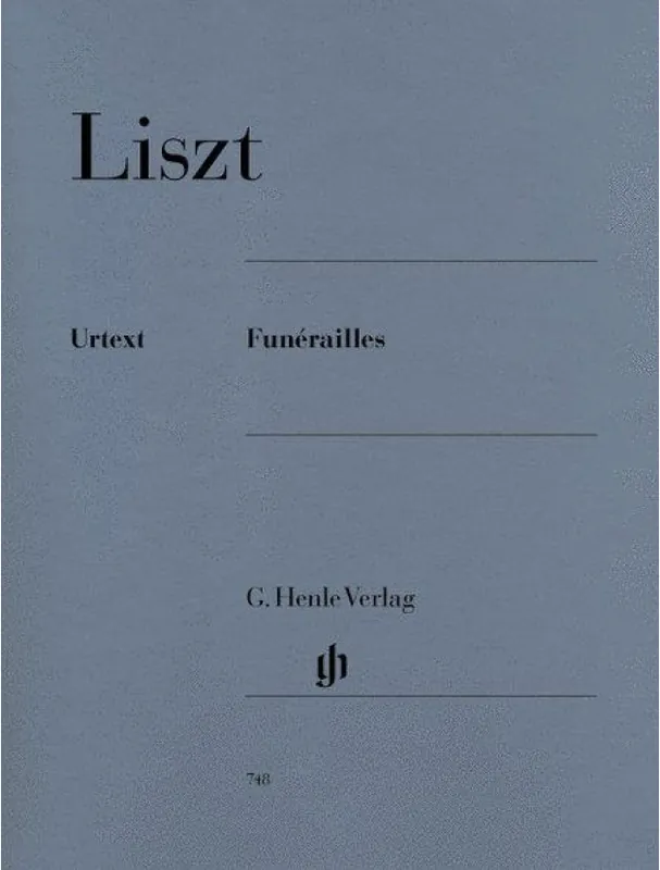 Franz Liszt Funérailles (noty na klavír) Tovární Cena