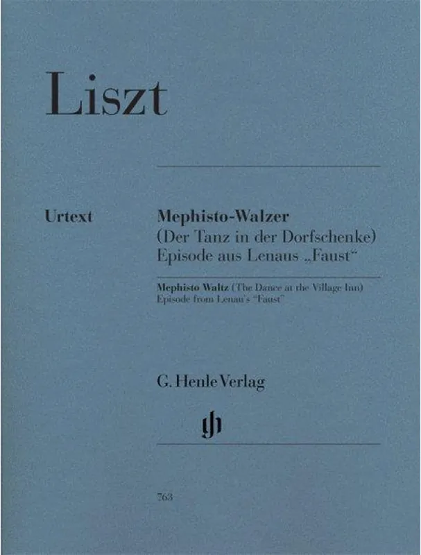 Franz Liszt Mephisto Waltz (noty na klavír) Finální Výprodej