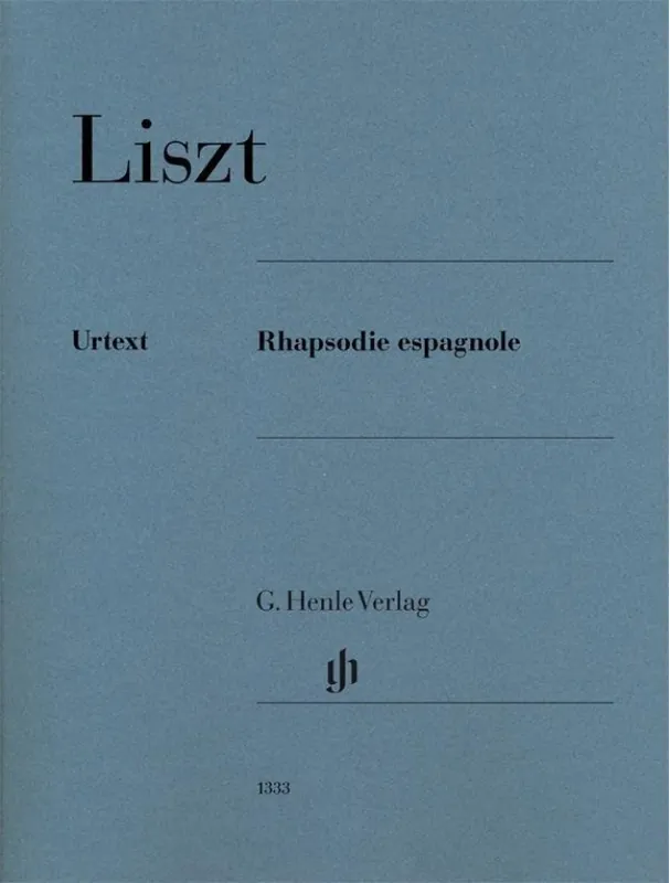 Finální Výprodej Franz Liszt Rhapsodie espagnole (noty na klavír)