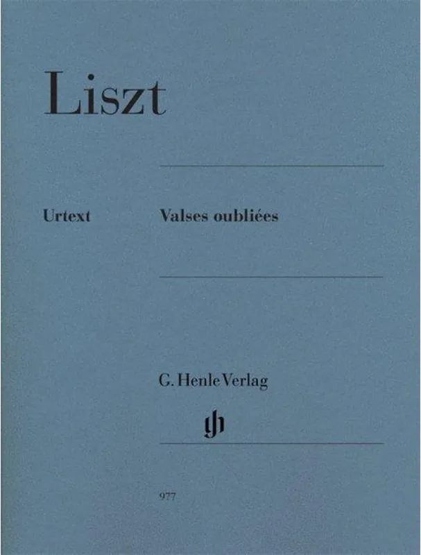 Výprodej Franz Liszt Valses Oubliées (noty na klavír)