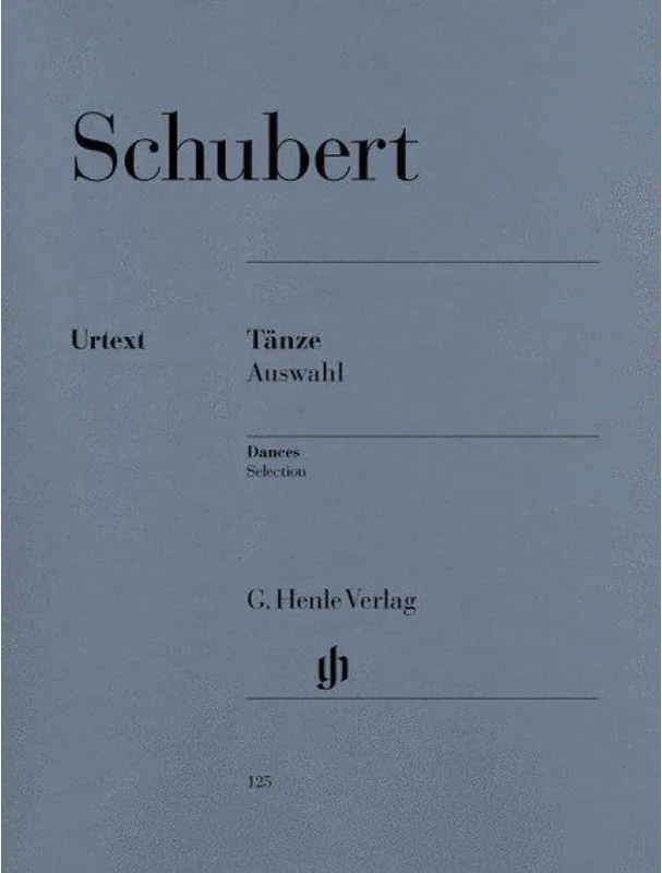 Franz Schubert Dances - Selection (noty na klavír) Horká Nabídka