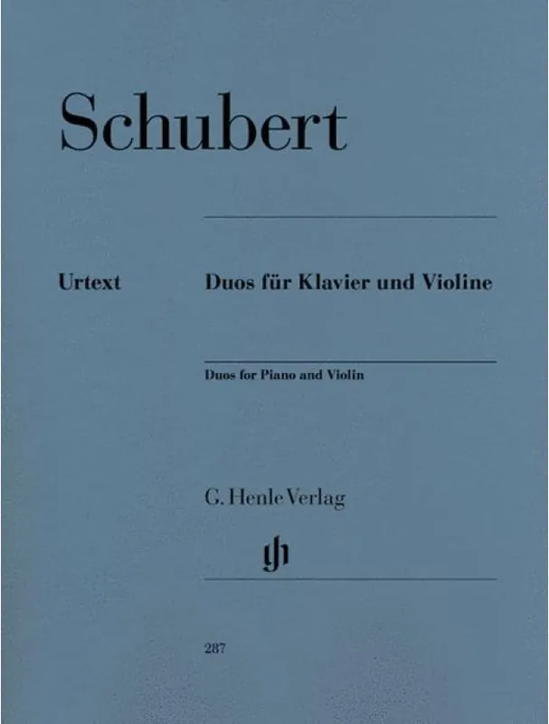 Objednat Nyní Franz Schubert Duos for Piano and Violin (noty na housle, klavír)