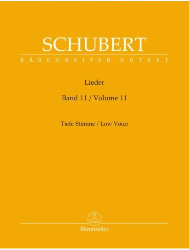 Franz Schubert Lieder 11 - Tiefe Stimme (noty na klavír, zpěv) Časově Omezené